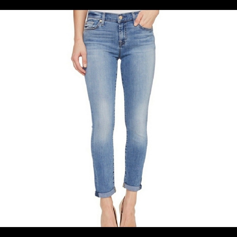 7 for all mankind skinny crop + role